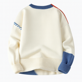 DUMONT LYON | PULL PATCHWORK MEESTELE