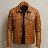 DUMONT LYON | MODERNNE NAHKJACKET RATTURI